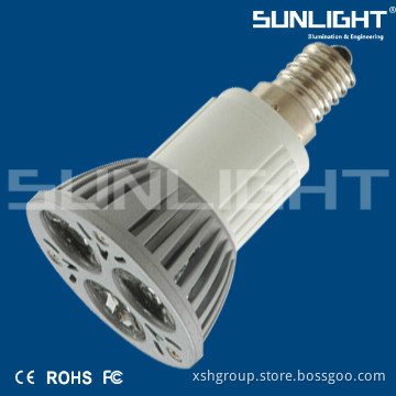 Hot selling MR16 LED spotlight GU5.3 GU10 DC12V AC90-265